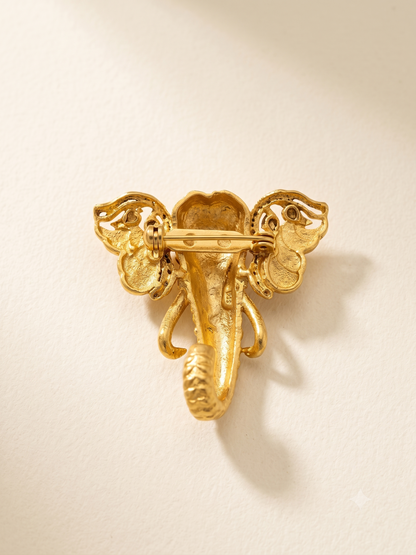 Airavata Pearl Brooch