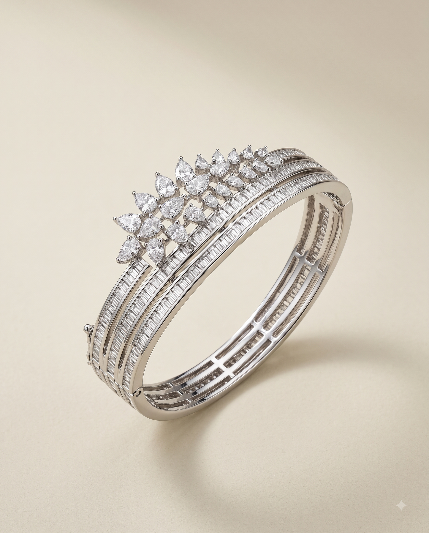 Statement Floral Cuff Bracelet