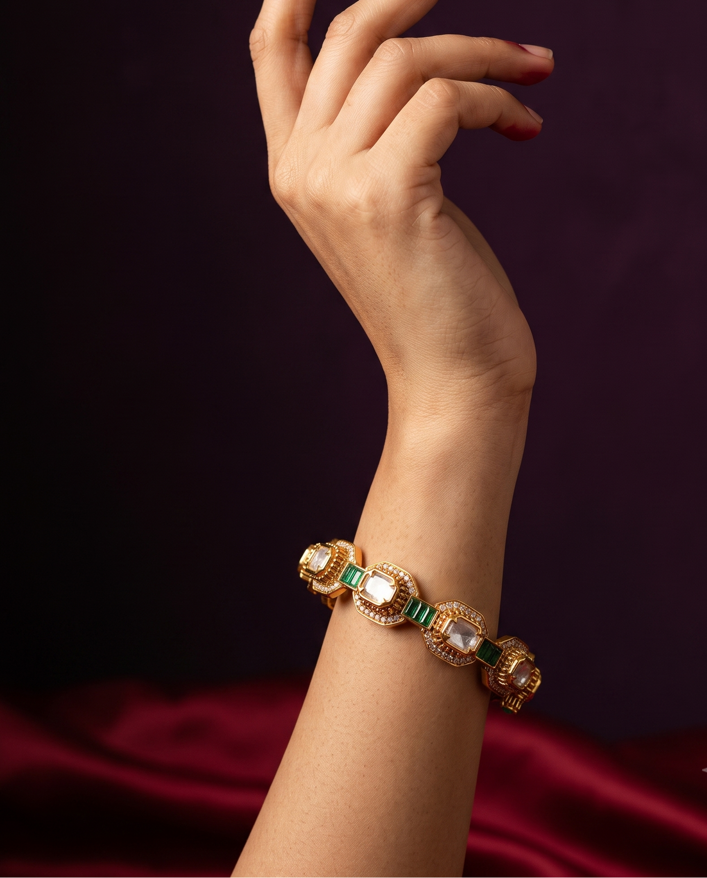 Classic Polki Bracelet