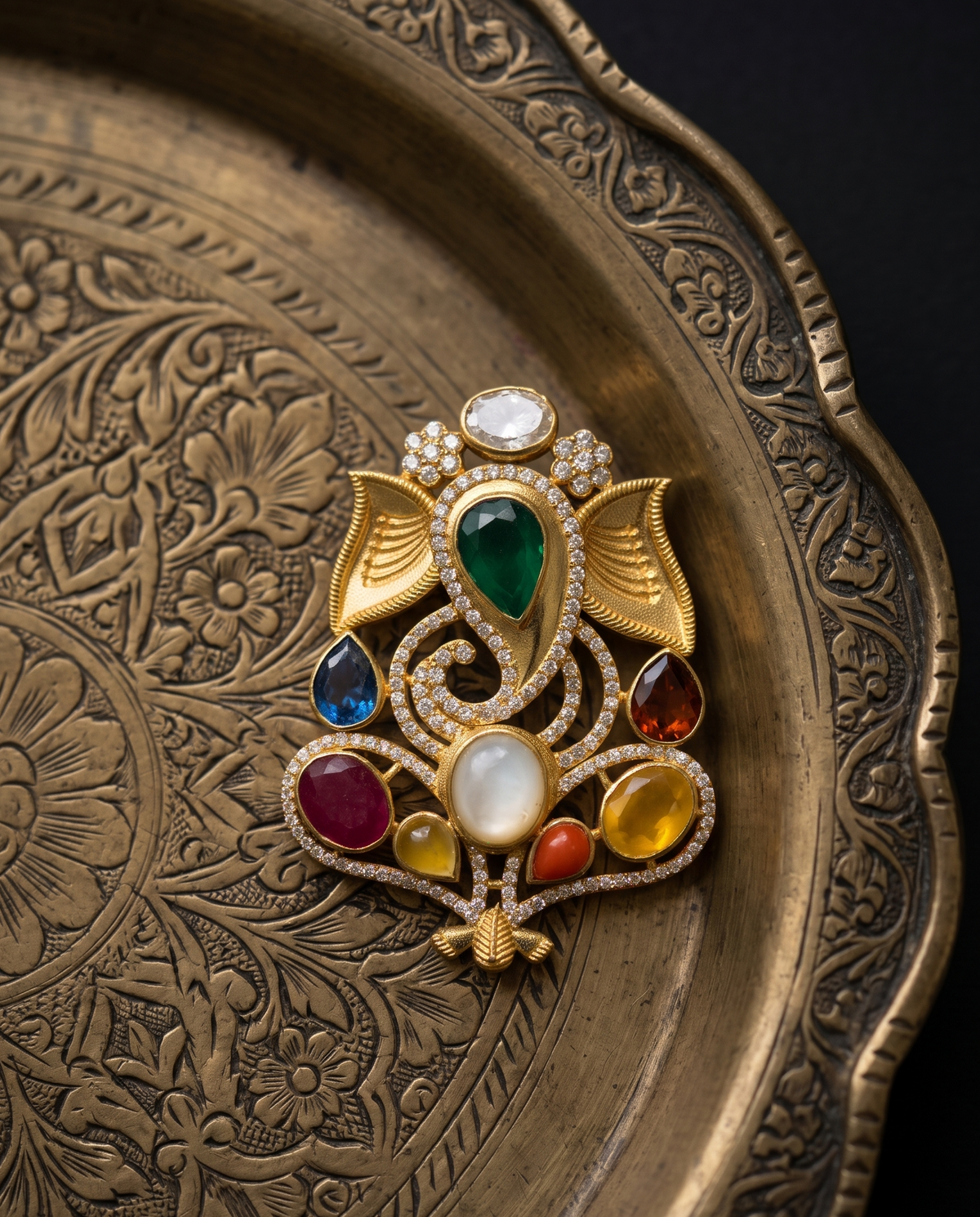 92.5 Pure Silver Vinayak Pendant