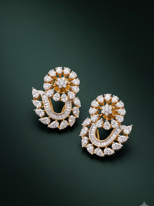 Pure Silver Solara Earrings