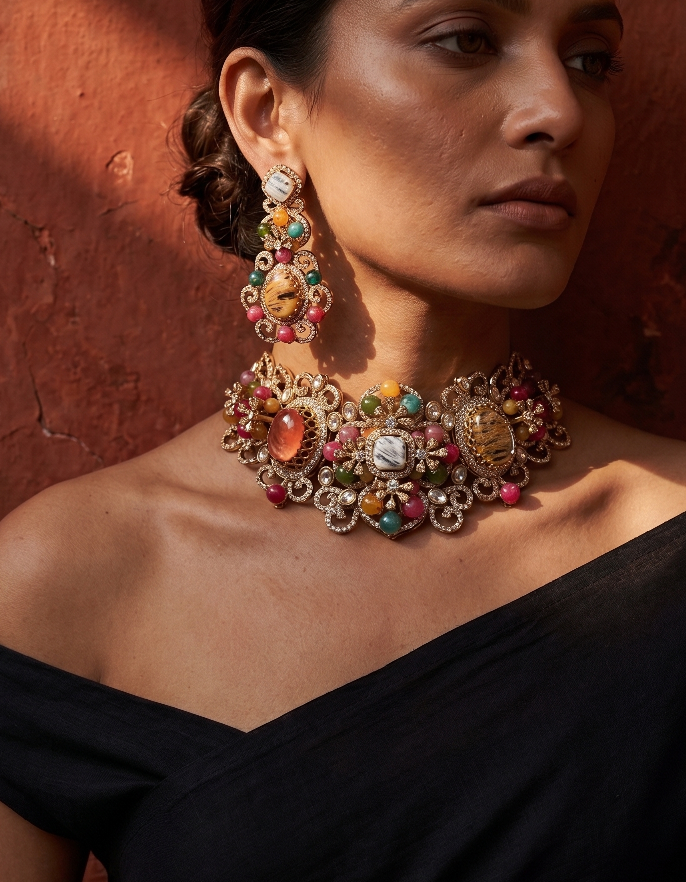 Gulbaag Viraya Choker Set