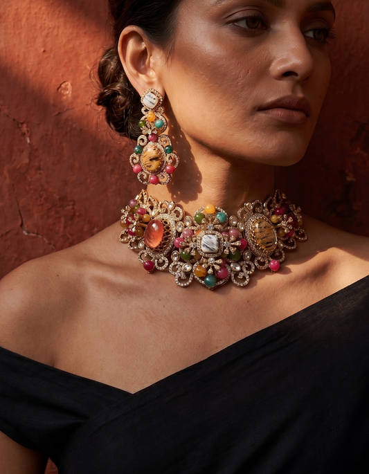 Gulbaag Viraya Choker Set