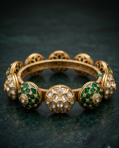 Emerald Dome Bracelet