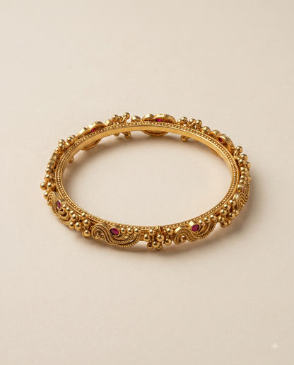 Golden Intricate Bracelet