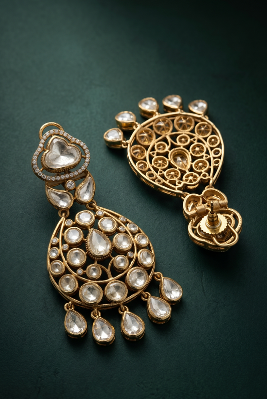 Noor Polki Earrings