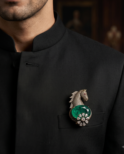 Stallion Elegance Brooch