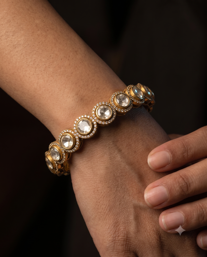 Polki Cascade Bracelet