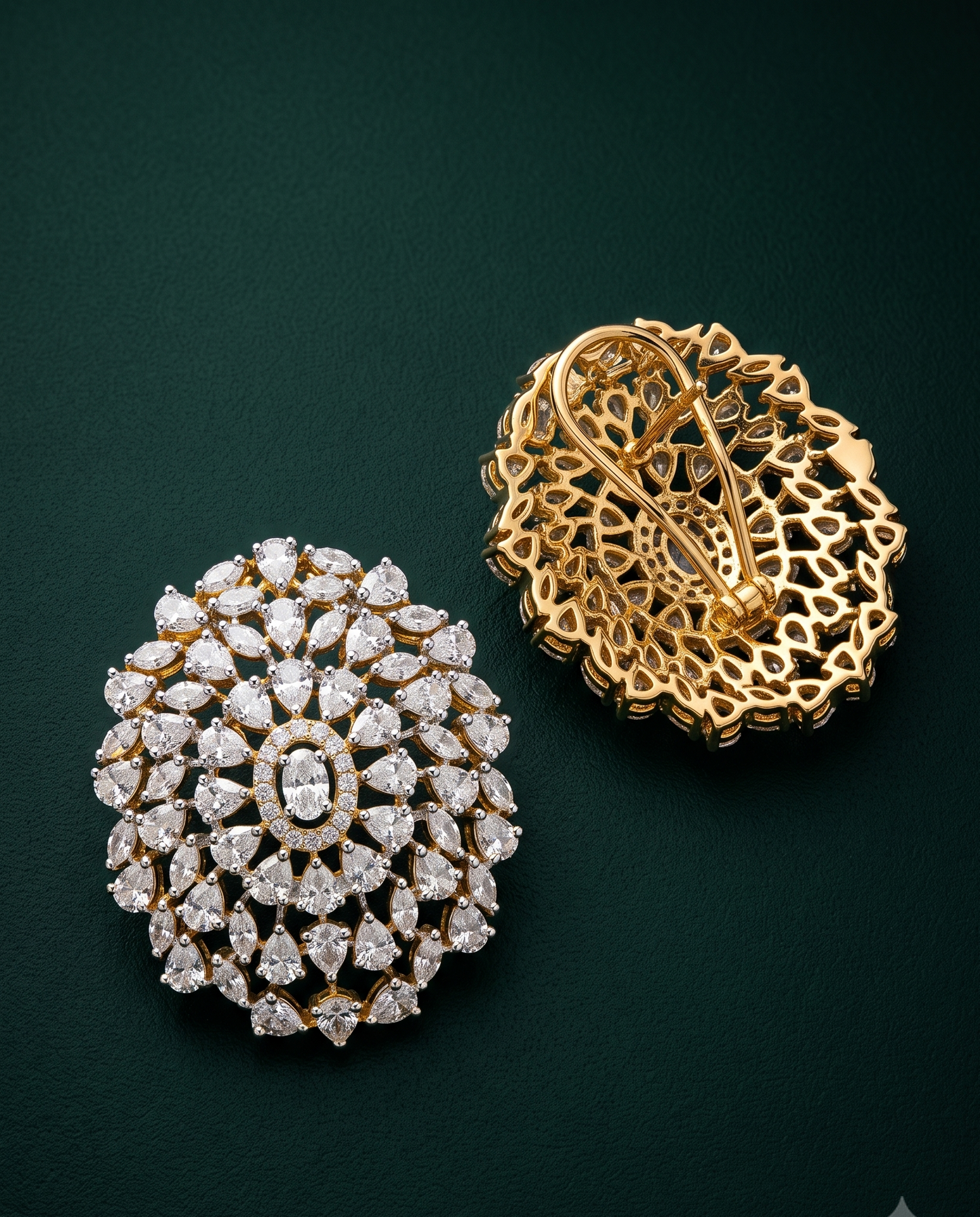 Pure Silver Spiral Studs