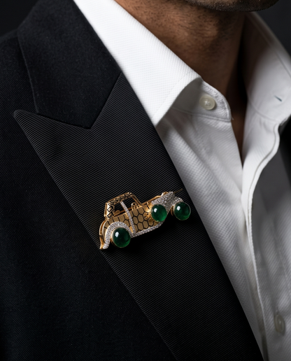 Pure Silver Vintage Brooch