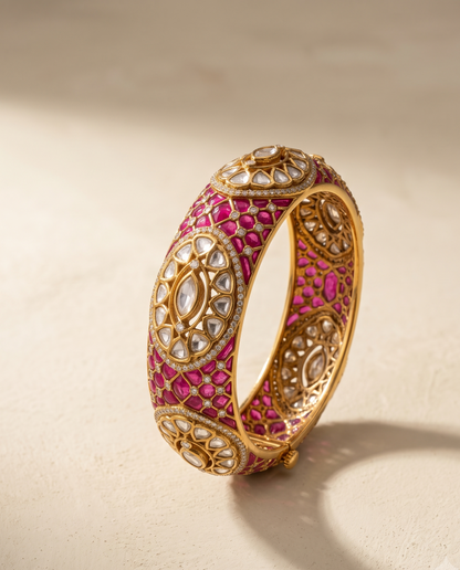 Polki Ruby Noori Bracelet