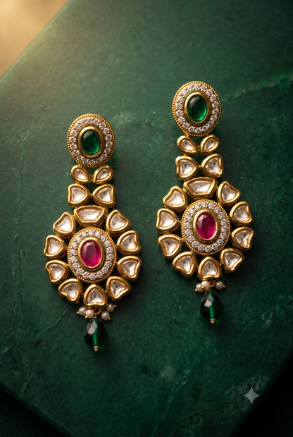 Ruby Darbaar Earrings