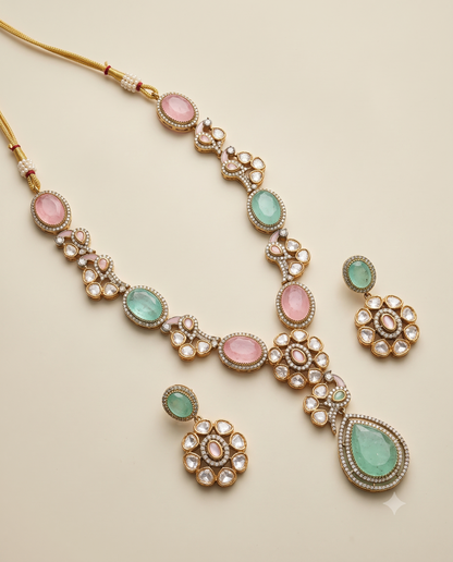 Verdant Bloom Necklace set