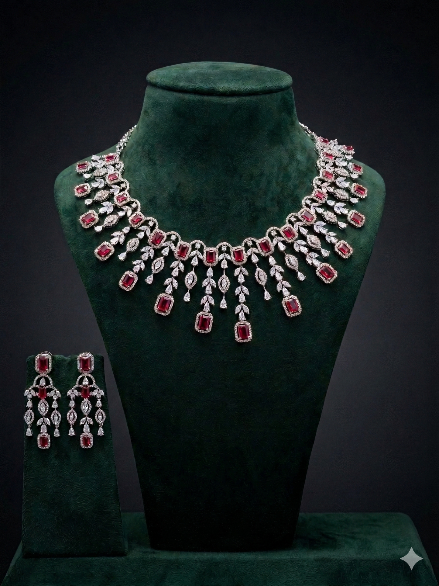 Scarlet Heirloom Necklace Set