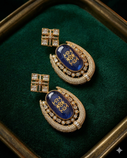 Sapphire Noor Earrings
