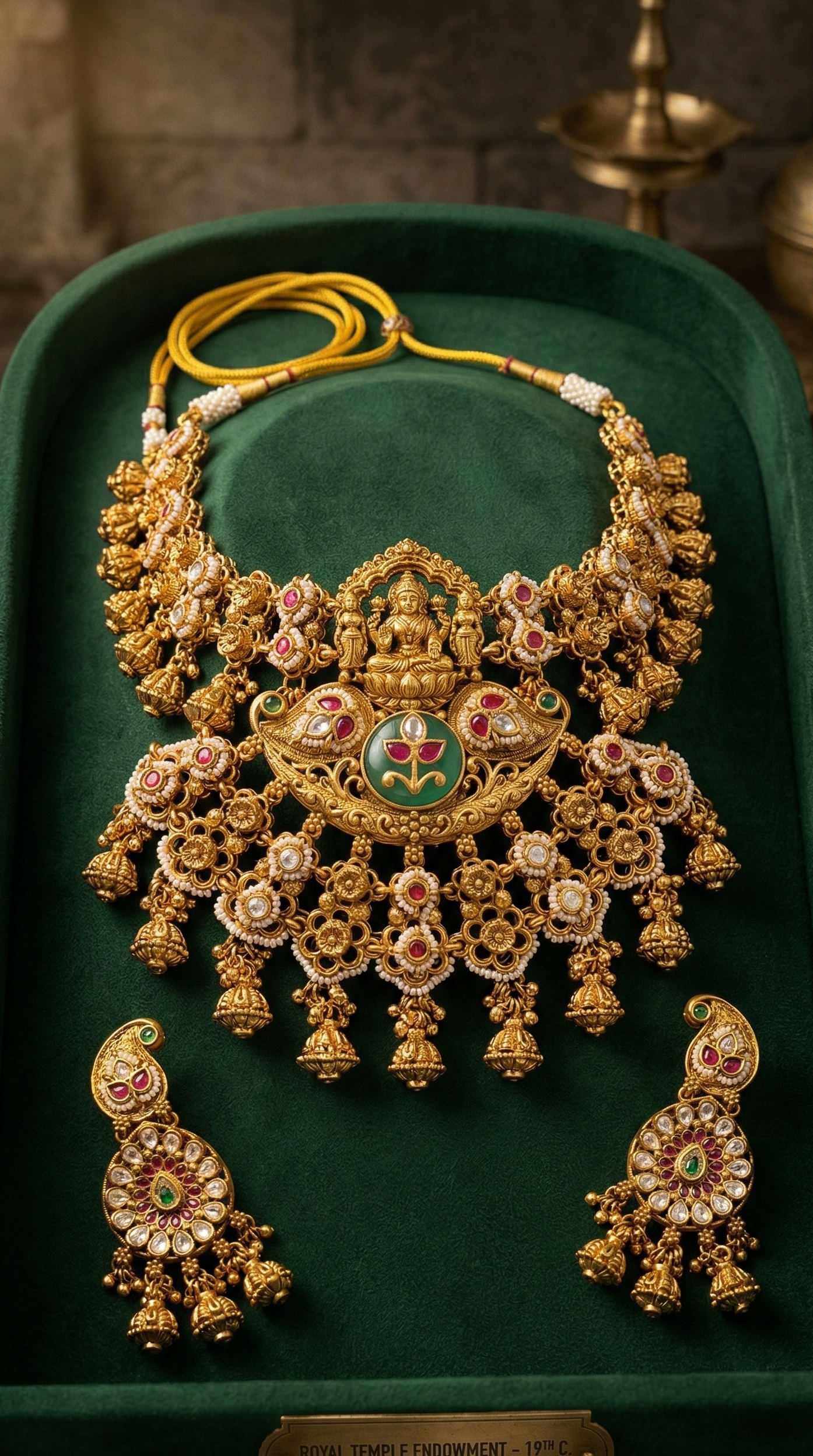 Golden Luxe Necklace Set