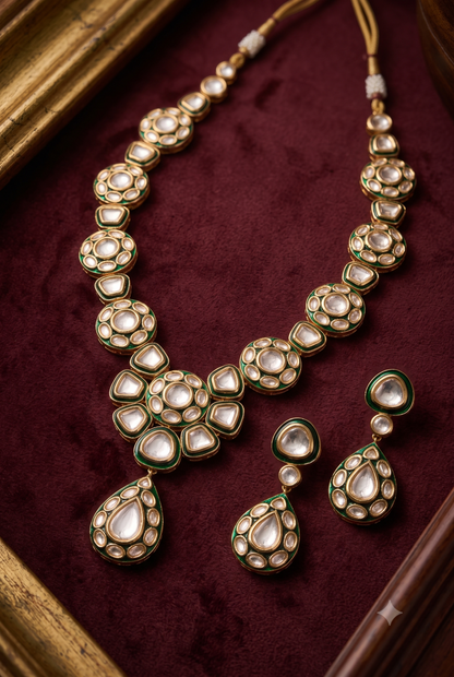 Classic Meenakari Necklace Set