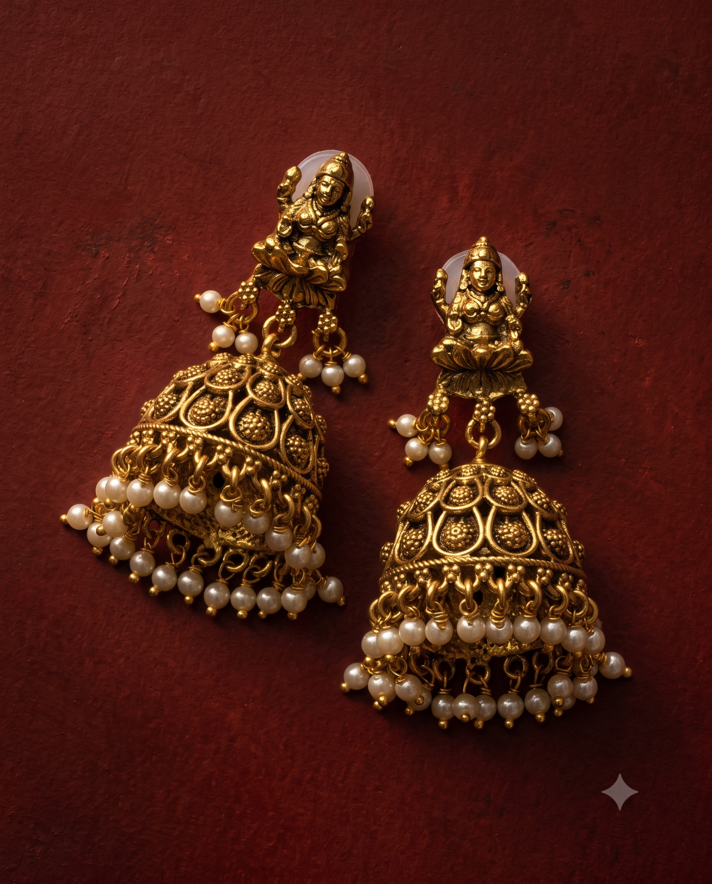 Padma Lakshmi Moti Necklace Set