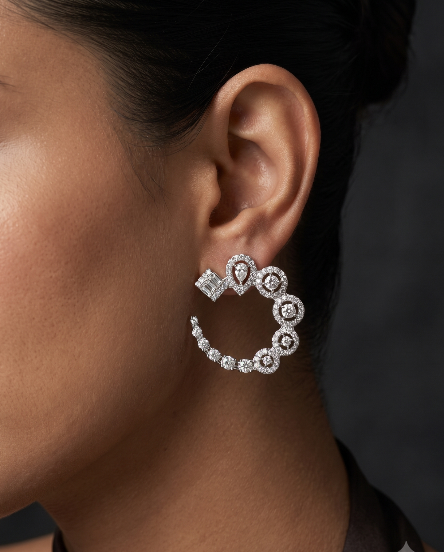 Crescent Halo Hoops