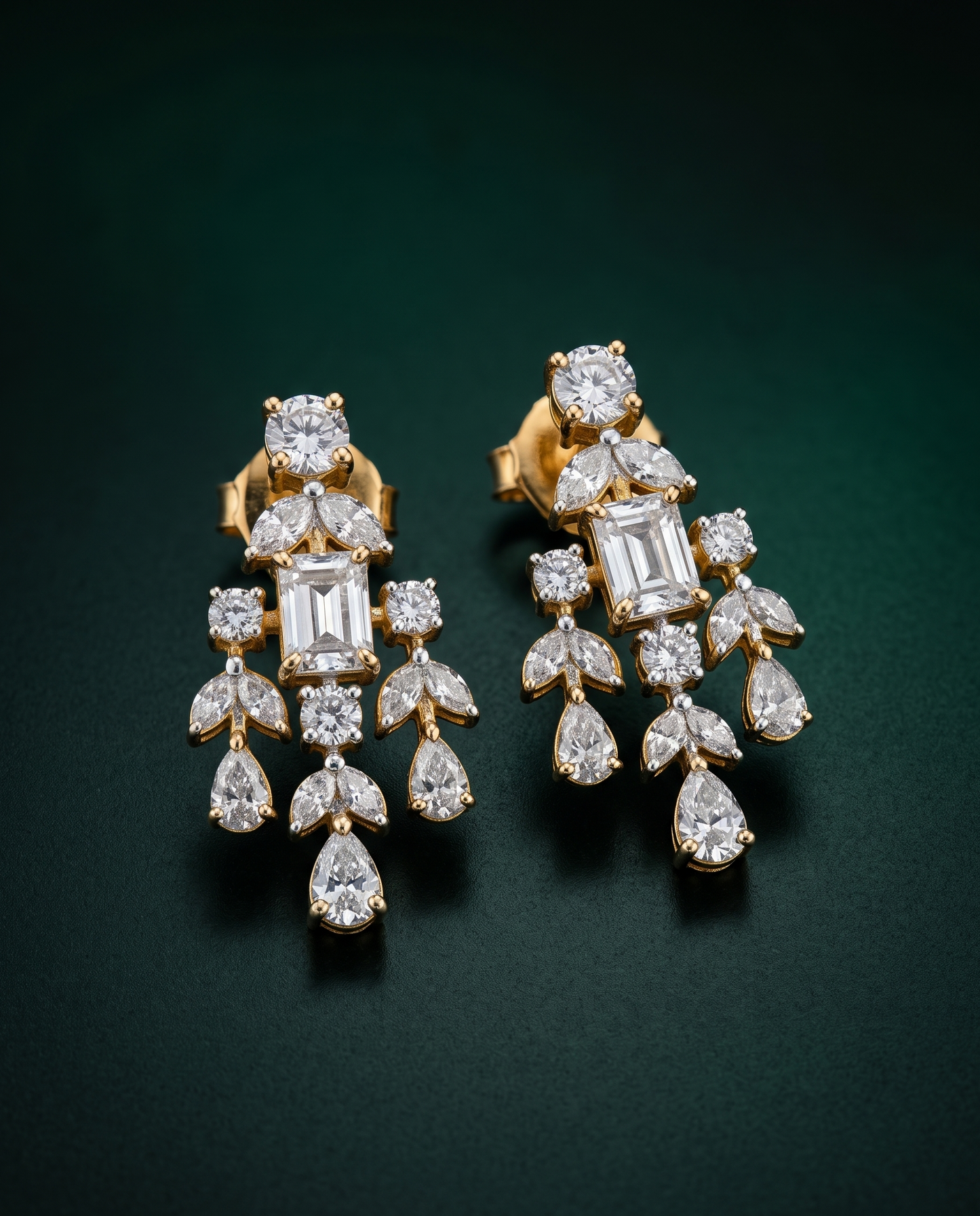Pure Silver Radiant Earrings