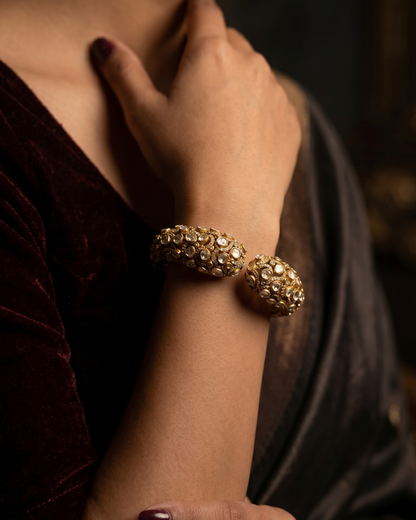Heritage Polki Kada Bracelet