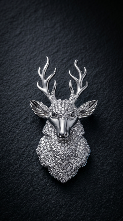 Regal Stag Brooch