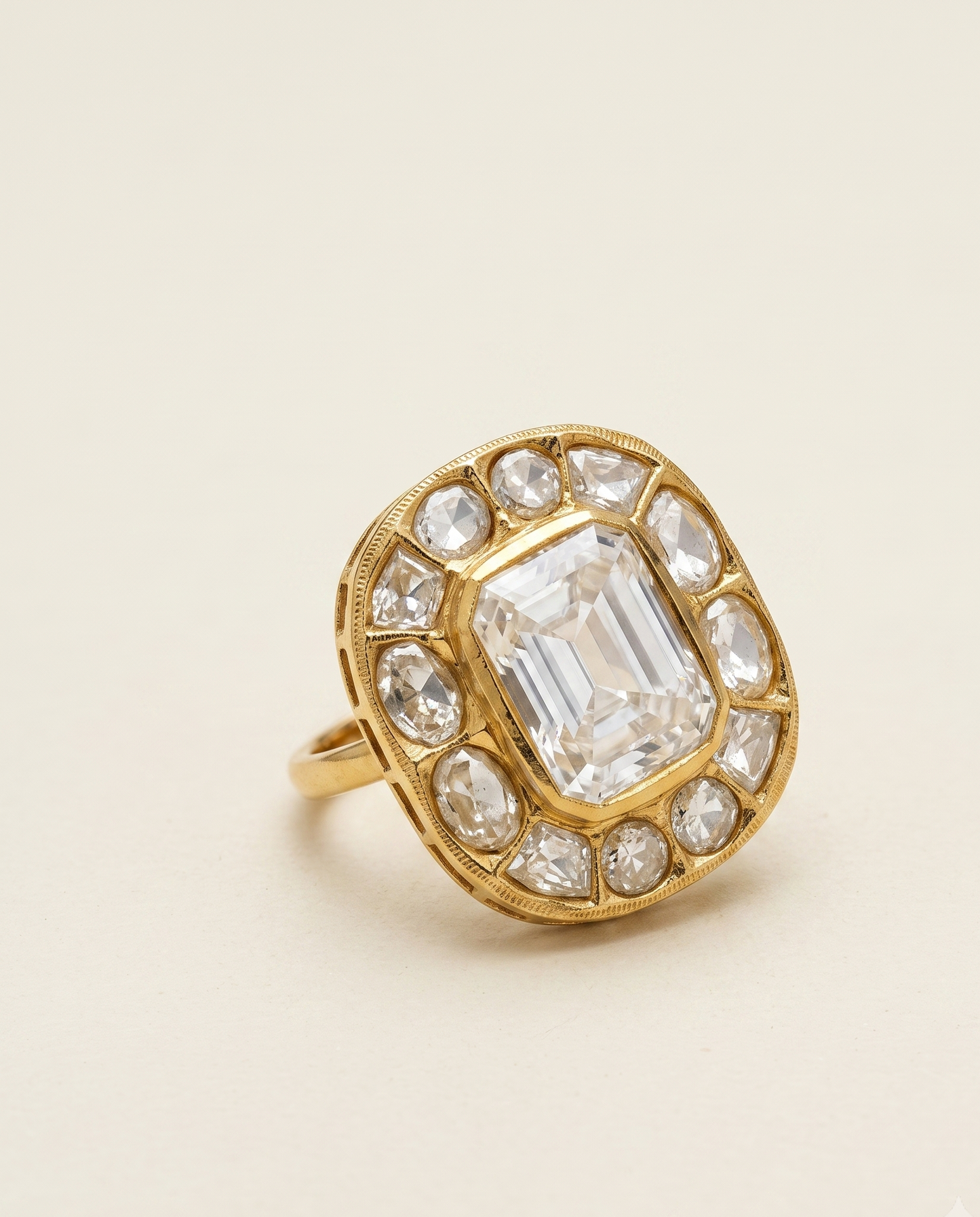 Polki Elegance Ring