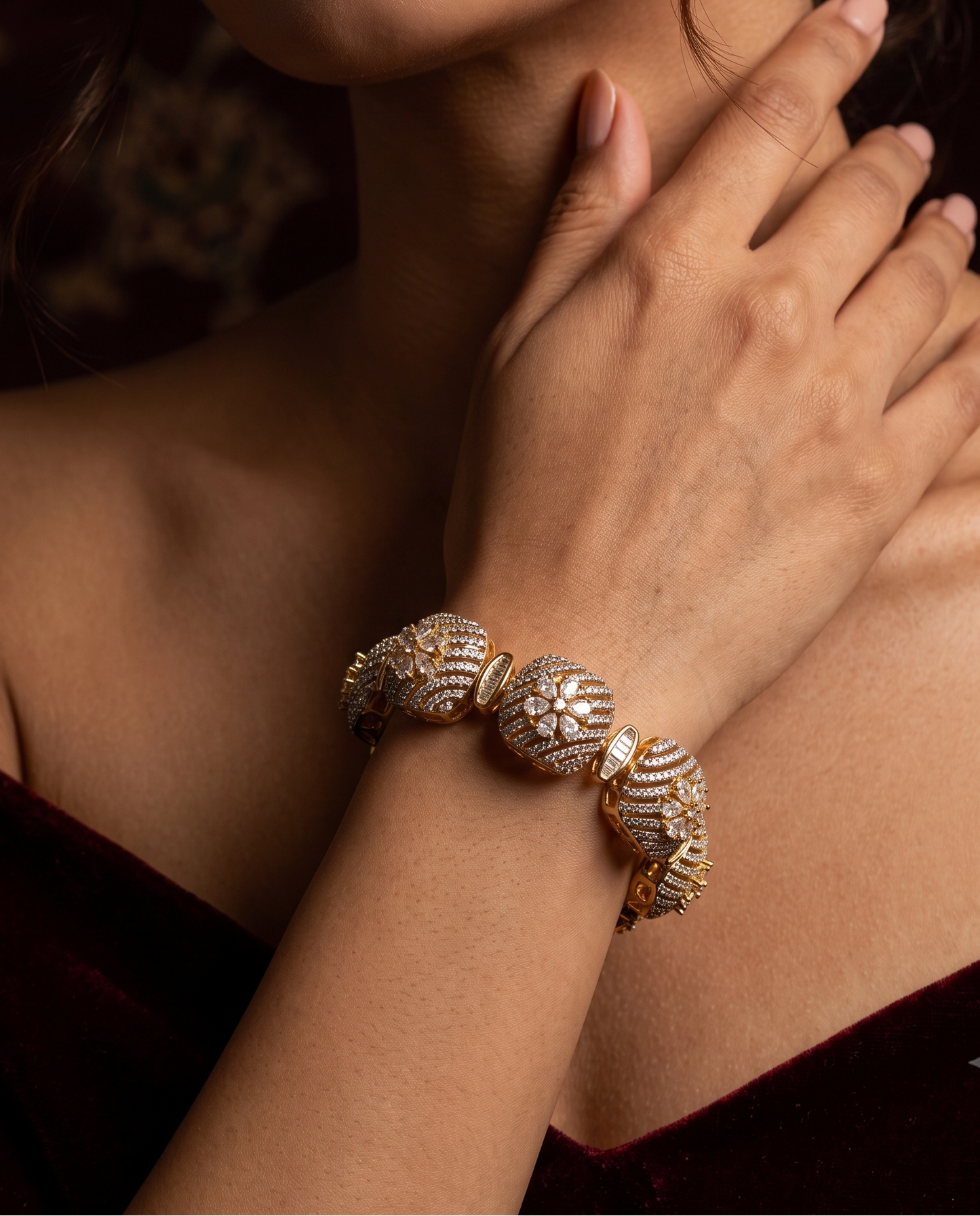 Gulnaar Gajra Bracelet