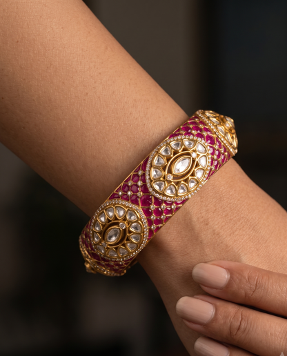Polki Ruby Noori Bracelet