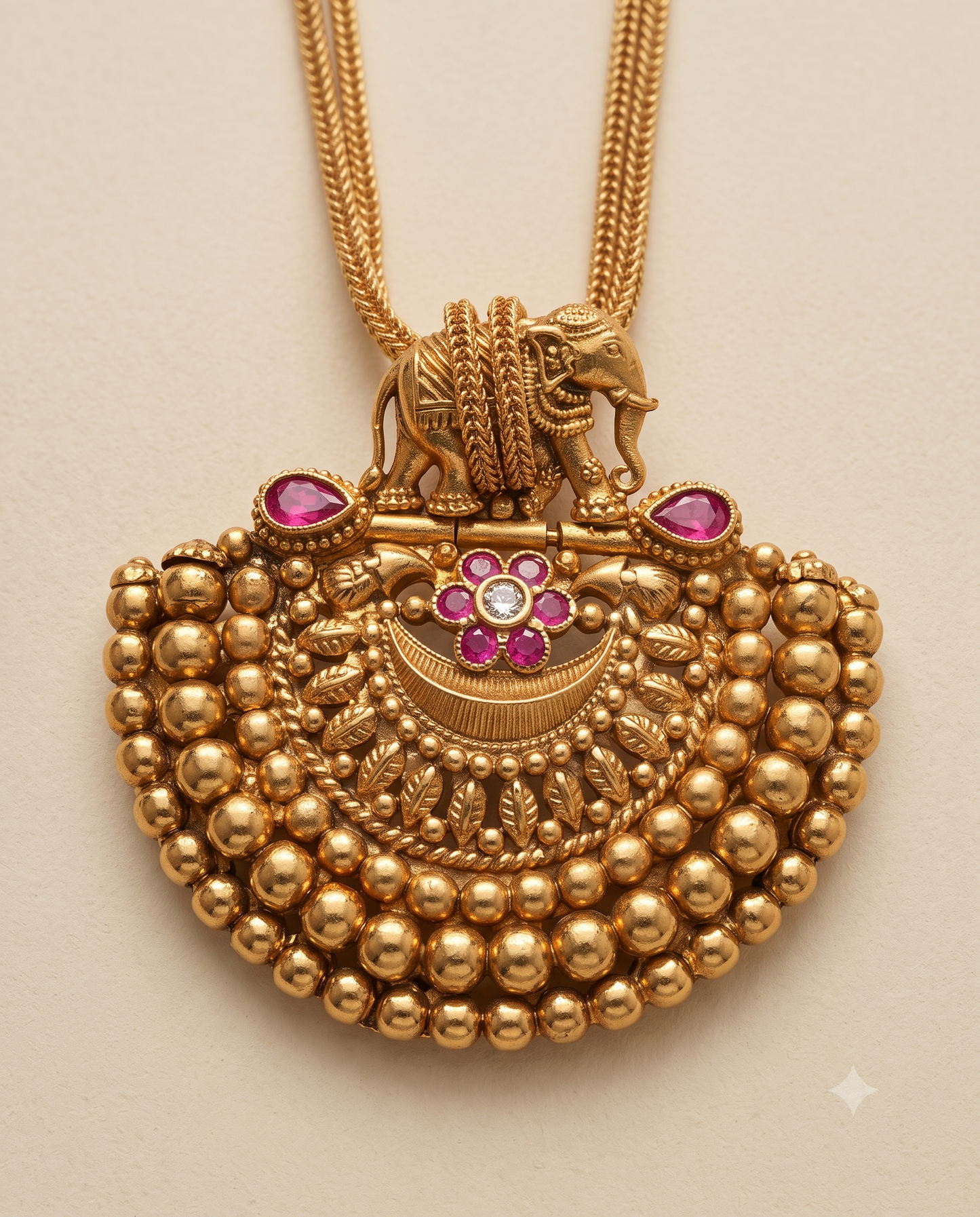 Gajraj Long Necklace Set