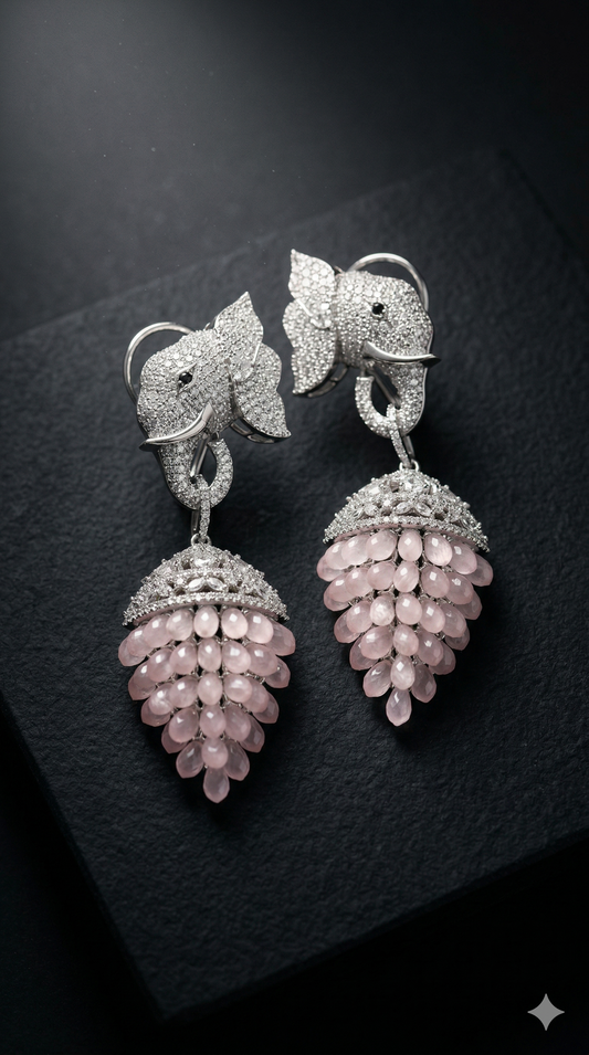 Blush Motif Earrings