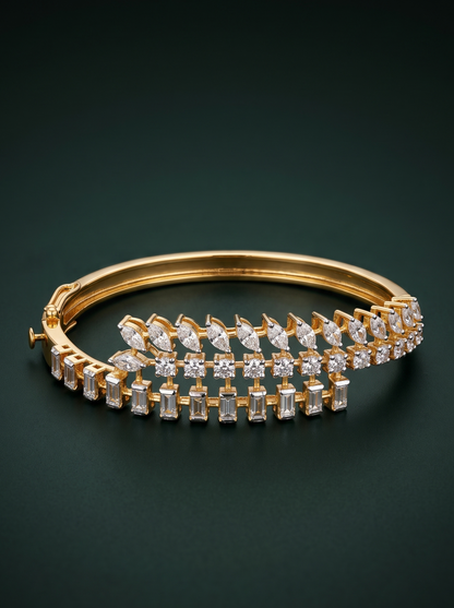 Pure SIlver Triple Zenith Bracelet