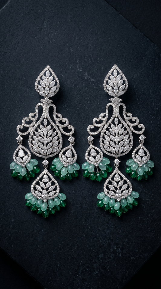 Emerald Fring Earrings