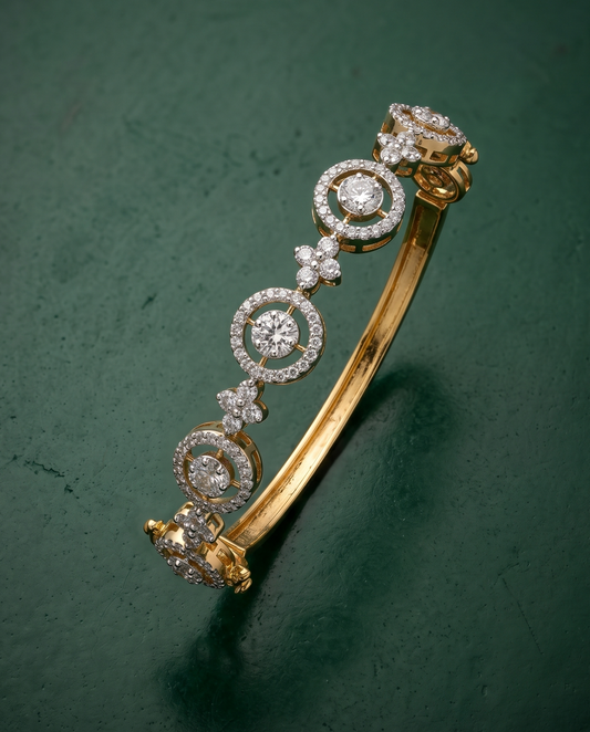 Pure Silver Orbit Bracelet
