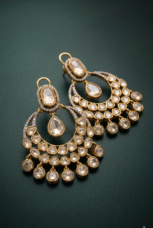 Royal Polki Chandbalis