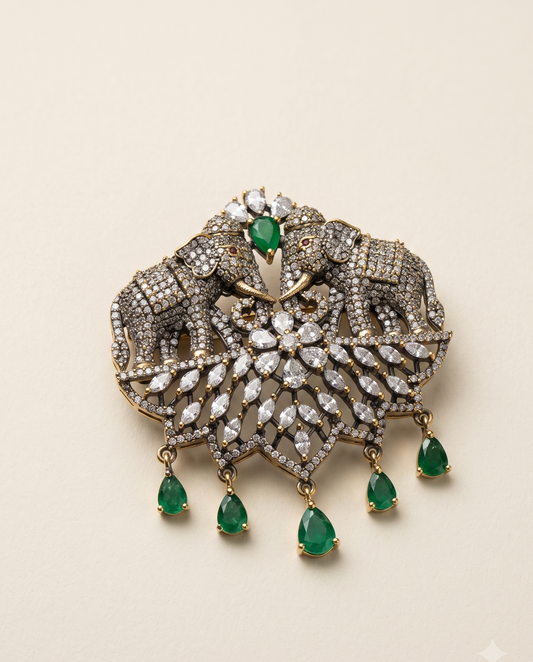 Dual  Vintage Brooch