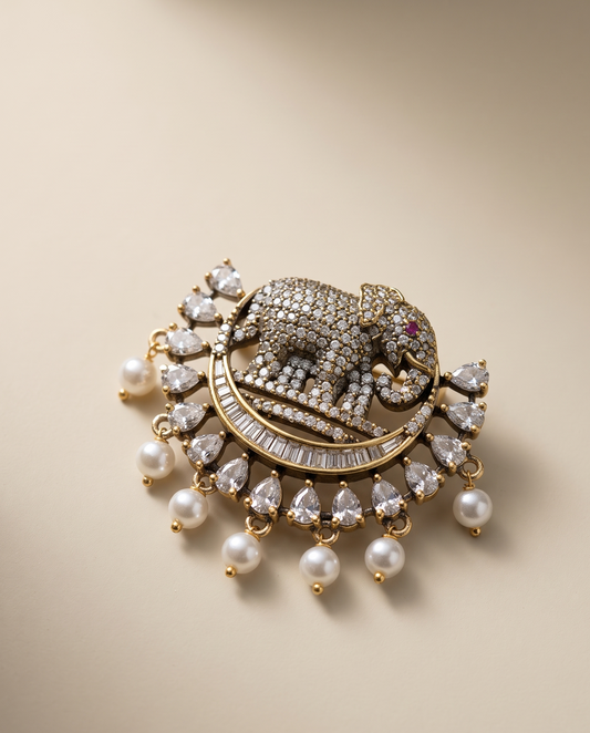 Gajraj Insignia Brooch