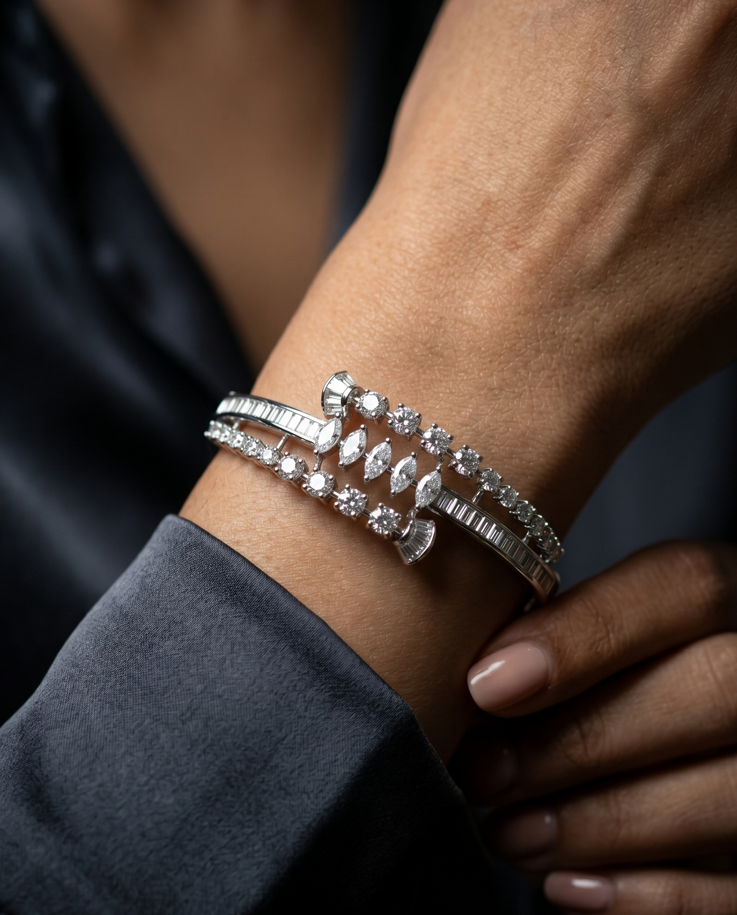 Pure Silver Heirloom Bracelet