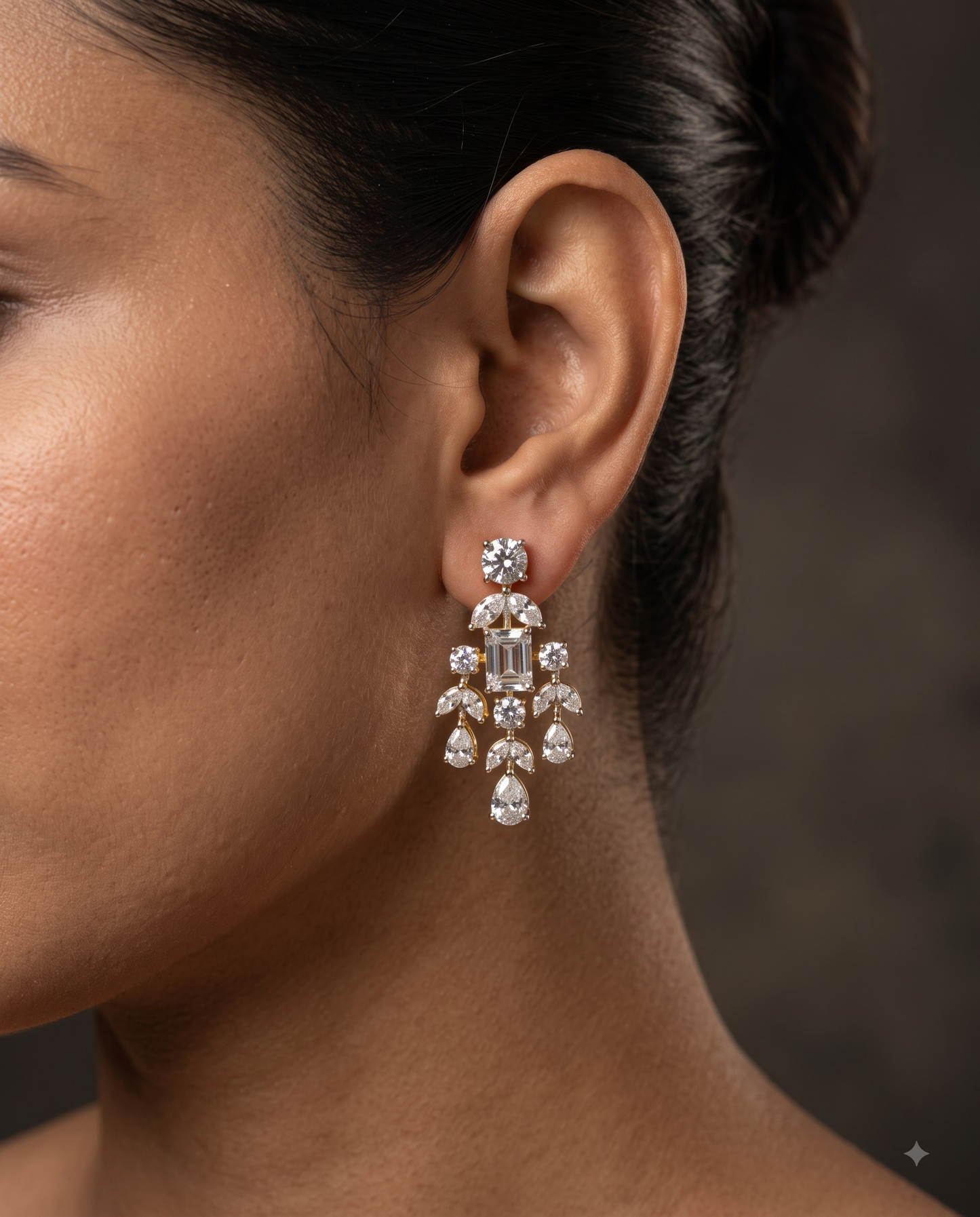 Pure Silver Radiant Earrings