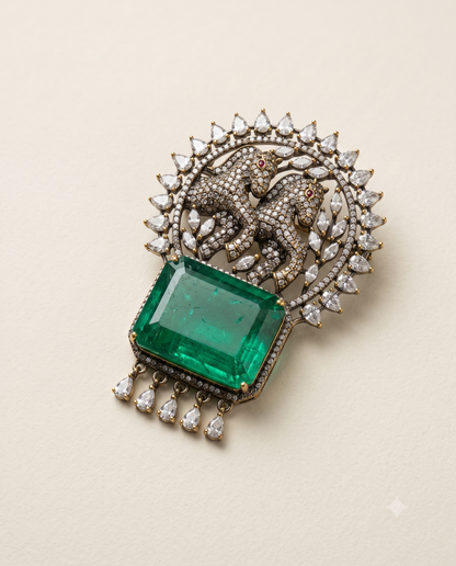 Dual Radiance Brooch