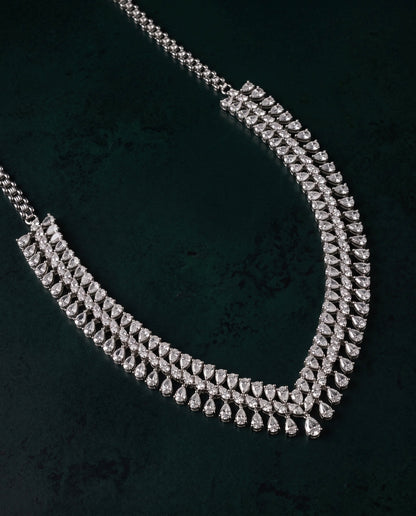 Royal Pear Drop Necklace Set