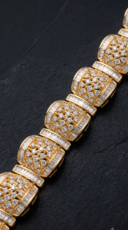 Gilded Crest Bracelet