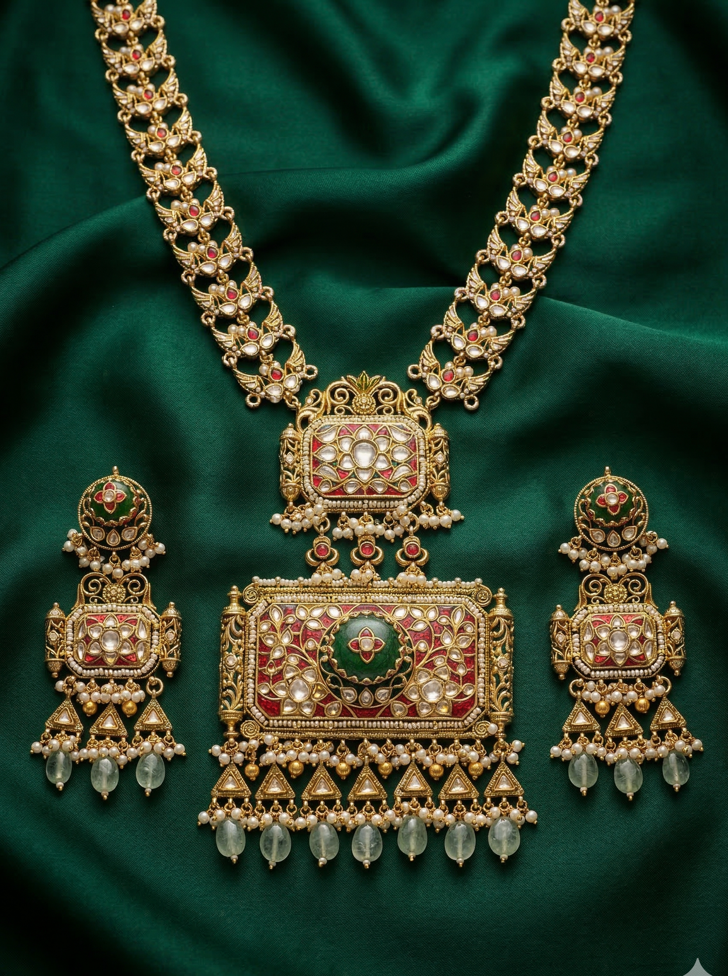Polki Heritage Necklace Set