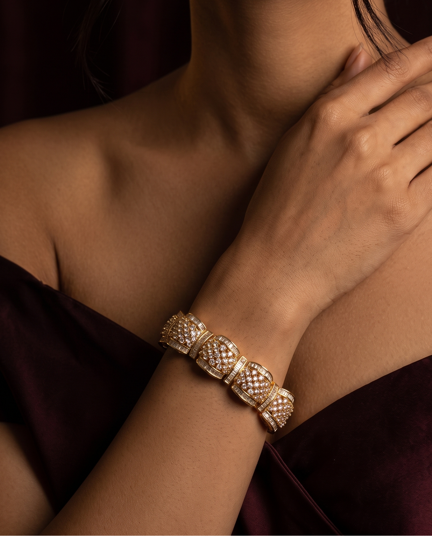 Gilded Crest Bracelet