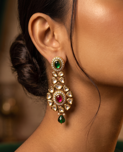 Ruby Darbaar Earrings