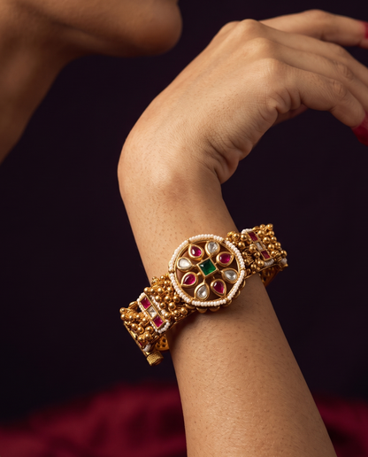 Golden Sunburst Bracelet
