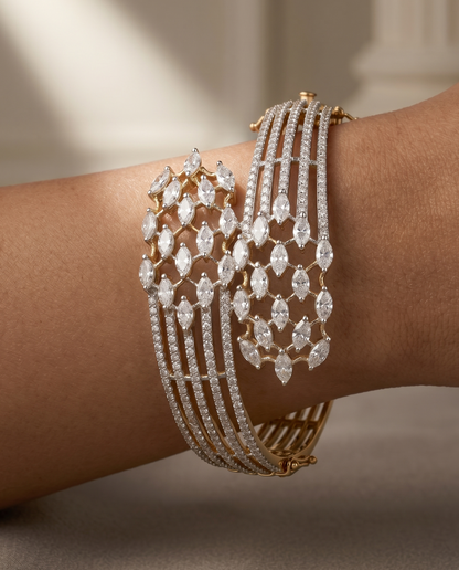 Pure Silver Moonlight Elegance Bracelet