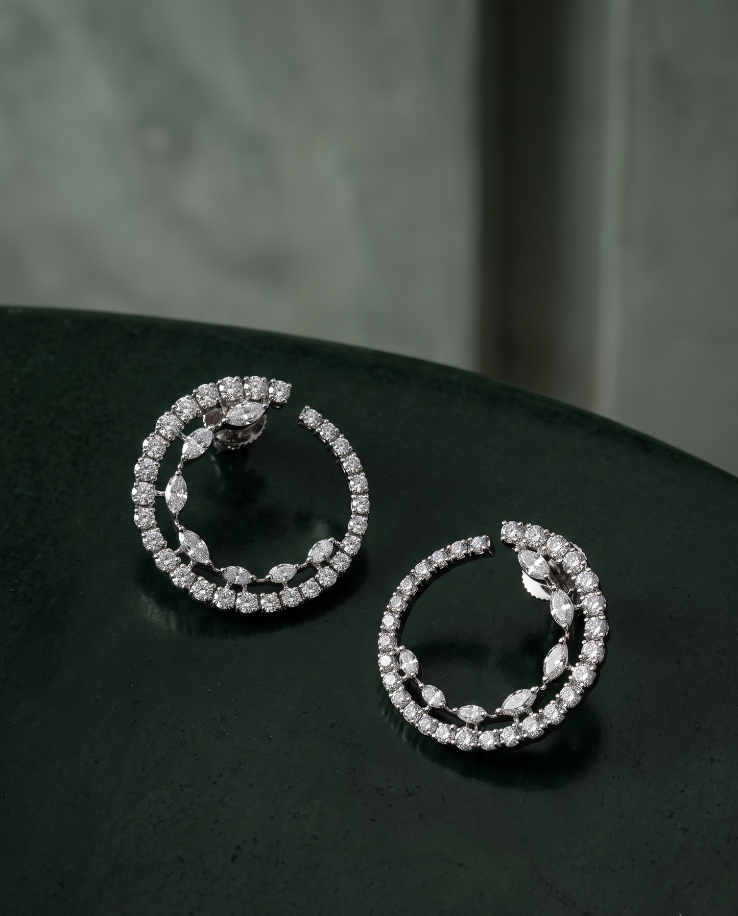 Chic Dual Hoops