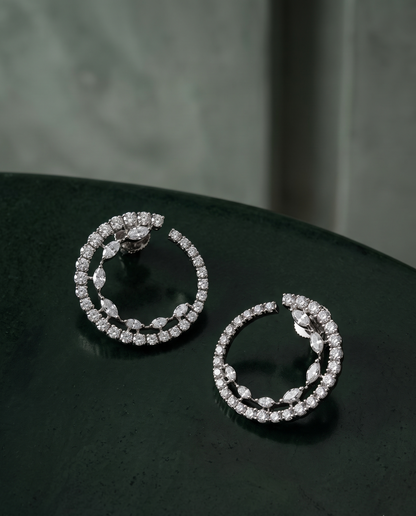 Chic Dual Hoops