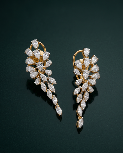 Pure Silver Dual Flame Drops